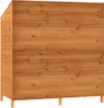 vidaXL Geräteschuppen Braun 102x52x112 cm Massivholz Tanne Produktbild-Vorschau 6