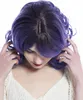 WIG ME UP Perücke schulterlang Locken Ombre Dunkelbraun Produktbild-Vorschau 5