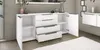 Kommode "Tom" 166cm weiß-matt Produktbild-Vorschau 3
