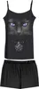 Spiral Schlafanzug Damen Bright Eyes schwarz/weiß Geschenke Produktbild-Vorschau 10