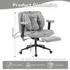 Silla de oficina, silla giratoria, silla de escritorio con Vista previa de la imagen del producto 4
