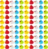100er WELLGRO Badeenten Set – Gummienten Rubber Ducks für Produktbild-Vorschau 1