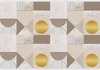 Vlies Fototapete - Beige and Gold Geometric Pattern 250x175 Produktbild-Vorschau 5