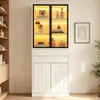 Vitrina Merax con iluminación LED controlada por Vista previa de la imagen del producto 7