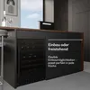 Klarstein Velaire Weinkühlschrank 2 Zonen - 46 Flaschen, Produktbild-Vorschau 2