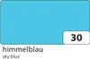 Passepartoutkarten+Kuvert rechteckig Himmelbl.5 St. Produktbild-Vorschau 3
