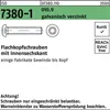Reyher  Flachkopfschrauben ISO 7380 -1 010.9 M 8x60 vz (200 Produktbild-Vorschau 1