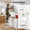Sekey Trittleiter Klappleiter 3 Stufen – bis 150 kg, Produktbild-Vorschau 4