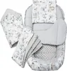 5 Teile, Babynestchen, Krabbeldecke, 100x60x15, Hirsch in Produktbild-Vorschau 1