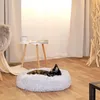 lionto Donutbett für Hunde und Katzen - Flauschiges Produktbild-Vorschau 7