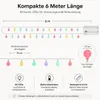 LED Lichterkette bunt 6m – 40 Kugeln, batteriebetrieben, Produktbild-Vorschau 4