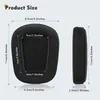 Product size chart for ear pads, showing dimensions in centimeters and inches. Produktbild-Vorschau