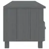 vidaXL Szafka pod telewizor HAMAR ciemnoszara 158x40x40 cm Podgląd zdjęcia produktu 4