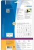 HERMA CD-Etiketten Maxi A4 weiß 116 mm Papier opak 20 St. Anteprima dell’immagine prodotto 2