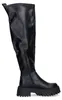 Buffalo Damen Stiefel Aspen Overknee schwarz Produktbild-Vorschau 4