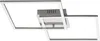 A modern ceiling light with two intersecting square frames. Podgląd zdjęcia produktu
