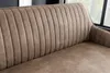 Design Sitzbank TURIN 160cm taupe schwarz Metallbeine mit Produktbild-Vorschau 7