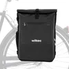 Wiltec Sacoche sac à dos étanche pour porte-bagages noire – Voir les images du produit 1