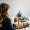 BELLE VOUS 24er Pack Kleine Leinwände zum Bemalen - 24x Produktbild-Vorschau 6