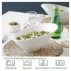 DOWAN 769 ML abgeschrägten Salatschüsseln von 2 Packungen - Produktbild-Vorschau 4