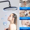 Czarny system natryskowy z deszczownicą i termostatem 40℃, Podgląd zdjęcia produktu 6