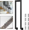 Jayseuw 75cm U-Form Treppengeländer für Innen und Außen - Produktbild-Vorschau 9