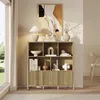 Komoda wysoka „Lukkodso” 102 x 98 x 30 cm Kredens z 3 Podgląd zdjęcia produktu 2
