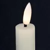 Lumineo Batterie LED Stabkerzen Creme Ø 2,2 cm Höhe 14,5 cm Produktbild-Vorschau 8