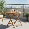 Tavolo da balcone SEATTLE in eucalipto oliato - circa Anteprima dell’immagine prodotto 7