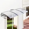 Outsunny Pultvordach Vordach für Haustür 303x96x27cm mit UV Produktbild-Vorschau 3