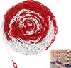 LARS360 50m Absperrkette Rot/Weiß Kunststoffkette Produktbild-Vorschau 1