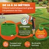 GARDEBRUK® Tuyau d’Arrosage Extensible 30 m Vert – Pistolet Voir les images du produit 5