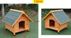 Hundehütte, Massivholz, spitzdach 70 x 60 x 75 cm Produktbild-Vorschau 3