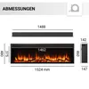 Cheminée électrique encastrable BALDERIA Atalanta 60 – Voir les images du produit 8