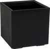 Vaso da fiori Lamela | a scacchiera | 40 cm | cemento nero Anteprima dell’immagine prodotto 4
