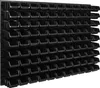 99 Stapelboxen Wandregal 115 x 39 cm Werkstattregal Produktbild-Vorschau 1