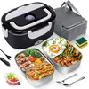 Zimilo Elektrische Lunchbox 3-in-1 Speisenwärmer: 60W Produktbild-Vorschau 1