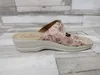 Fly Flot Damen Pantolette rose mit Blumenmuster und zwei Produktbild-Vorschau 5