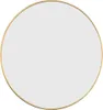 A round mirror with a gold frame. Náhľad obrázku produktu