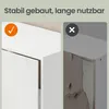 VASAGLE Bücherregal Standregal mit 8 Fächern Holzregal Produktbild-Vorschau 6