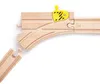 Hape Bois Aiguillage de chemin de fer réglable 2 pièces de Voir les images du produit 2