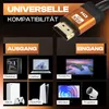 Qost – Premium HDMI-Kabel 2.1 – HD High Speed 8K – Orange – Produktbild-Vorschau 5