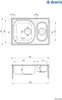 1.5-bowl steel sink Produktbild-Vorschau 4