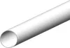 Dachrinne Halbrund 60mm Einzelteile | Fallrohr 100cm Weiss Produktbild-Vorschau 1