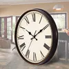 Omgoods - Vintage Wandklok met Romeinse Cijfers - 28 cm Productafbeelding-voorbeeld 5