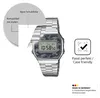 6x Schutzfolie für Casio A168WEC-1EF klar Produktbild-Vorschau 6