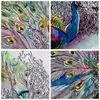 Bild auf Leinwand - Leinwandbild - Pfau Feder Farbe - Produktbild-Vorschau 8