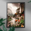 Oh Art! – Malen nach Zahlen Set Berge – 40x50cm, mit Produktbild-Vorschau 2
