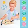 Jouets Montessori jouet sensoriel didactique avec Voir les images du produit 3