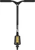 A front-on view of a black and gold stunt scooter against a white background. Anteprima dell’immagine prodotto